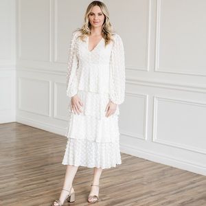 Gorgeous White Zimmerman dress. Perfect for any special event!